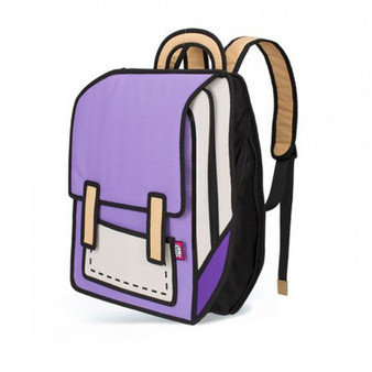Purple School Style - 2D Bag
