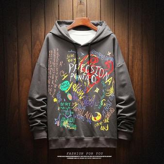 Street Hoodie with a pattern