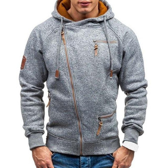 Long Sleeve Mens Hooded Sweatshirt