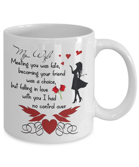 To my wife: Wife coffee mug, best gifts for wife, birthday gifts for wife, husband and wife coffee mug, beautiful wife coffee mug, to my wife coffee mug, gorgeous wife coffee mug 1050