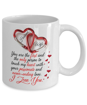 To my wife: Wife coffee mug, best gifts for wife, birthday gifts for wife, husband and wife coffee mug, beautiful wife coffee mug, to my wife coffee mug, gorgeous wife coffee mug 1038