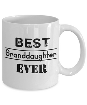 To my granddaughter: Granddaughter coffee mug, best gifts for granddaughter, birthday gifts for granddaughter, grandparents and granddaughter coffee mug, coffee mug for granddaughter, to my granddaughter coffee mug, 982