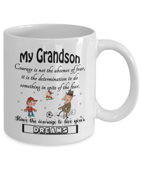 To my grandson: grandson coffee mug, to my grandson coffee mug, best gifts for grandson, birthday gifts for grandson, special grandson coffee mug, grandson coffee mug from grandparents, Gift for Christmas 2018, Christmas gift ideas for grandson, 565