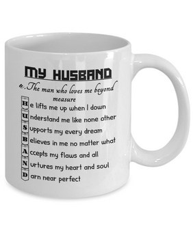 To my husband: Gift for Christmas 2018, Christmas gift ideas for husband, Merry Christmas, husband coffee mug, to my husband coffee mug, best gifts for husband, birthday gifts for husband, husband and wife coffee mug 544