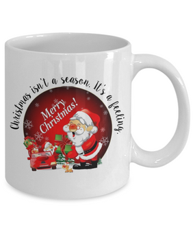 To my daughter: Gift for Christmas 2018, Christmas gift ideas for daughter, Merry Christmas, daughter coffee mug, to my daughter coffee mug, best gifts for daughter, birthday gifts for daughter, daughter necklace from parents 517