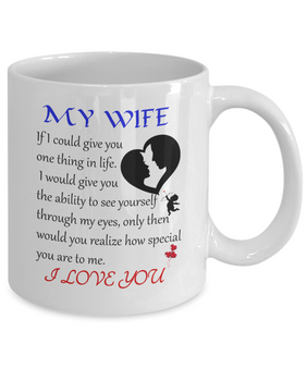 To my wife: I love you