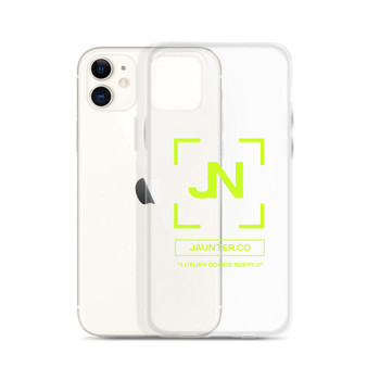 JN iPhone Case - Neon Green