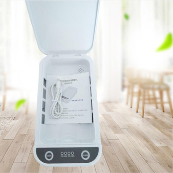 Large UV Light Smart Phone Sanitizer Sterilizer Box