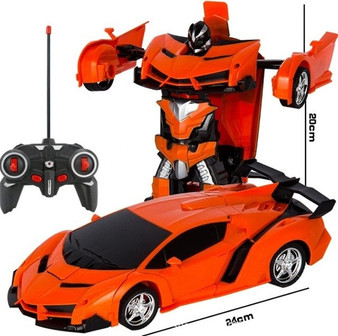 Rc Smart Robot Car Transformer Toy