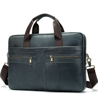 Leather Laptop Bag For Men and Women