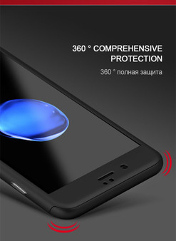 Anti-knock Drop-proof Case For Apple iPhone 7 6 6s Plus Luxury 360D