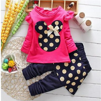 Baby Boys and Girls Clothes Kids Clothes Suit  Tops + Pants 2pcs 1-5yrs