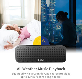 MIFA Portable Bluetooth Speaker Wireless Stereo Sound Boombox