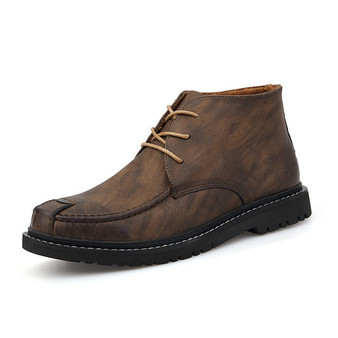 Outdoor Luxury Leather Comfortable Men's Chelsea Boots