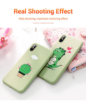 Cute 3D Emboss Ultra Thin Soft TPU iPhone case