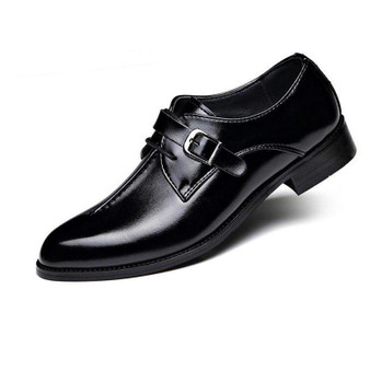 Retro Brogue Business Office Flats Formal Shoes
