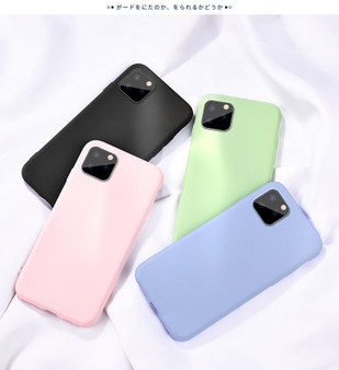 For Apple iPhone 11 Pro Max Case Liquid Silicone Rubber Soft Shockproof Cover