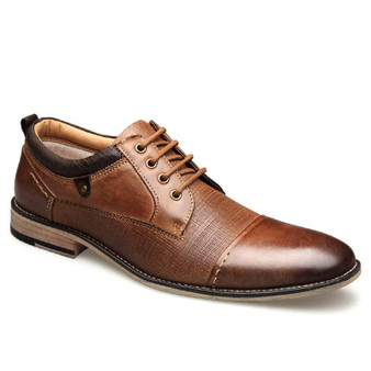 British Business Lace-Up Formal Dress Shoes