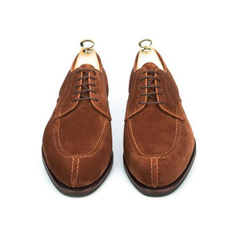 Suede Lace-Up Formal Dress Shoes