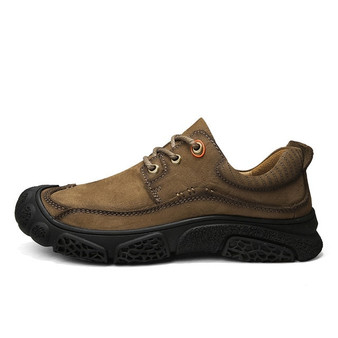 Genuine Leather Men's Hiking Shoes