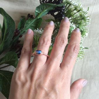 Labradorite Stack Ring