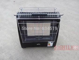 Portable household gas heater propane natural gas outdoor indoor infrared gas heater with flameout overheat ODS protection