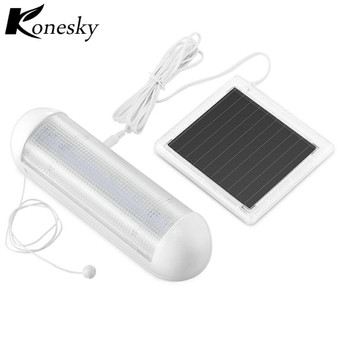 5-LED Solar Powered Shed Light Waterproof Rechargeable Outdoor