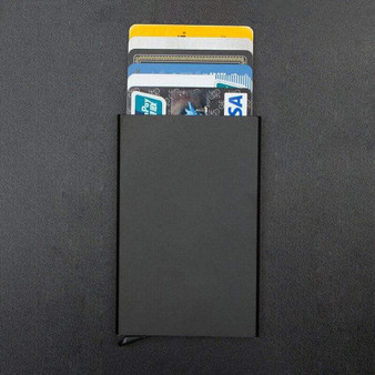 Auto™️ - Aluminum Slim Pop Up Card Holder Wallet