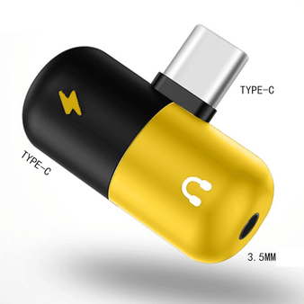 Abby™ Mini Capsule Adapter for iPhone and Samsung
