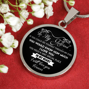 To My Girlfriend Gift Perfect Gift Girlfriend - Girlfriend And Boyfriend Necklace - Love You So Much 1021gs