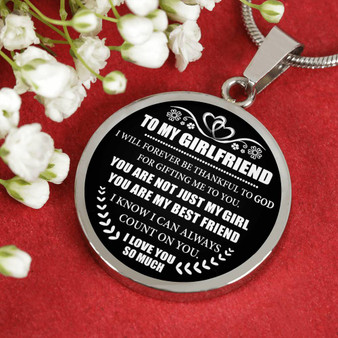 To My Girlfriend Gift Perfect Gift Girlfriend - Girlfriend And Boyfriend Necklace - Love You So Much 1018gs