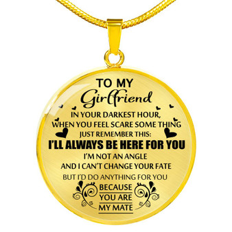 To My Girlfriend Gift Perfect Gift Girlfriend - Girlfriend And Boyfriend Necklace - Love You So Much 1016go