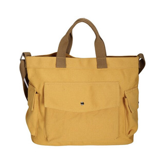 Monsisy Canvas Tote Women Beach Bag Shopping Handbag Big Capacity Pocket Student Girl School Book Travel Shoulder/Messenger Bags