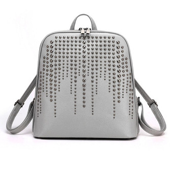 Backpack New Style WOMEN'S Fashion  Riveting Nail Women's Crossbody Bag Backpack