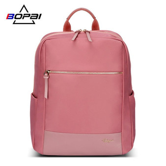 New Fashion Pink Women's Backpack Waterproof Female 14 Inch Laptop Backpacks Travel School Bags for Teenager Backbag Mochila