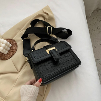 Crocodile pattern Small Tote bag 2020 Fashion New High quality PU Leather Women's Designer Handbag Travel Shoulder Messenger Bag