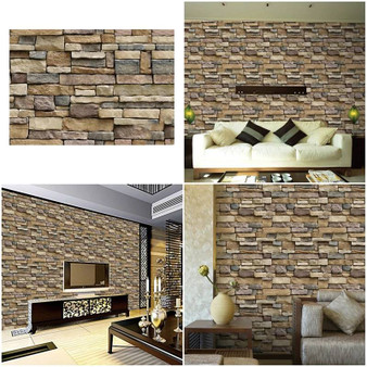 Brick Wallpaper Decorative wall stickers