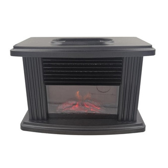 Newest Electric Fireplace Stove Heater Portable Tabletop Indoor Space Heater 1000W #D0