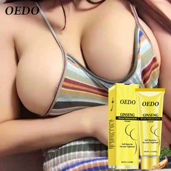 OEDO Ginseng Breast Enlargement Cream Chest Enhancement Promote Female Hormone Breast Lift Firming Massage Up Size Bust Care
