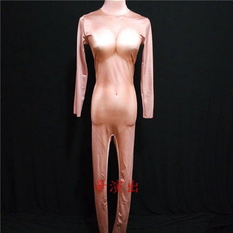 Women Sexy Stage Naked Jumpsuit 3D Printed Bodysuit Nightclub DJ  Singer Stage Wear Birthday Celebrate Party Costumes