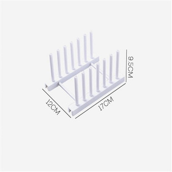 kitchen Sink Drain Rack Storage Organizer Dish Drying Rack Holder Shelf Drainer Plastic Plate Cups Stand Display Holder