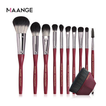MAANGE Pro 5/10/11cs Makeup Brushes Set Foundation Brush BB Cream Eye Shadow Face Brushes For Makeup Best Cosmetic Tools New