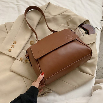 Elegant Female Large Tote Armpit bag 2020 Fashion New Quality PU Leather Women's Designer Handbag High capacity Shoulder Bags