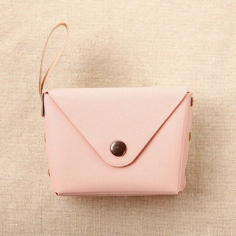 Popular Cute Candy Color Small Coin Purse Bag Holder Zip Coin Purse Key Bag Clutch Handbag Girl Women Leather Small Mini Wallet
