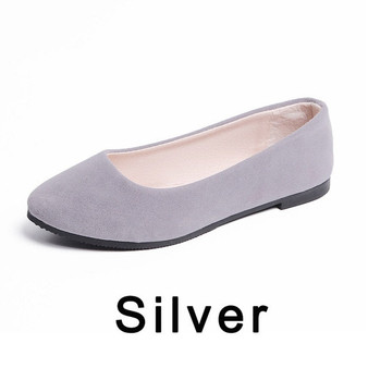 New 2020 New Spring Shoes Women Flats Top quality Flat Shoes  European Style  Loafers Round Toe Casual Shoes Plus Size 7-10