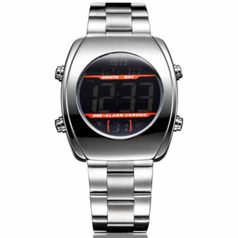Relogio Masculino Digital-watch Men Digital Sports Watches Stainless Steel Male Square Watches LED Clocks