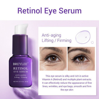 BREYLEE Retinol Anti Aging Series Eye Cream Face Mask Facial Essence Remove Wrinkles Fine Lines Tighten Firming Skin Care Set