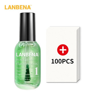 LANBENA Face Serum Beauty Blackhead Remover Shrinking Pore Acne Treatment Deep Cleaning Smoothing Firming EssenceSkin Care Set