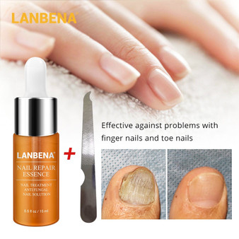LANBENA Nail Repair Essence Serum Fungal Nail Brightening Treatment Remove Onychomycosis Toe Nail Nourishing  Hand And Foot Care