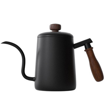 600ml 304 Stainless Steel Hand Coffee Maker Household Teflon Coffee Pot Teapot Coffee Tools Coffeeware